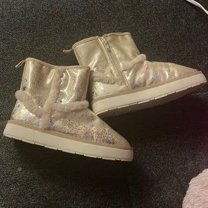 Zara Starfit Faux fur Ankle boots